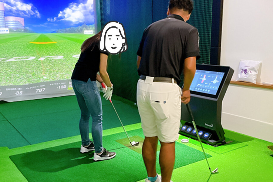 YAMATO GOLF STUDIO ティーチングプロ レッスン 開催風景